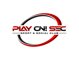 Play ON! SSC (Sport & Social Club) logo design by evdesign