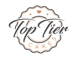 Top Tier Cakes logo design by Dakon