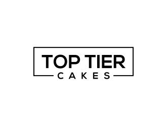 Top Tier Cakes logo design by RIANW