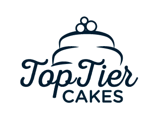 Top Tier Cakes logo design by akilis13