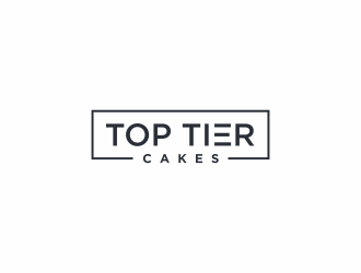 Top Tier Cakes logo design by ammad