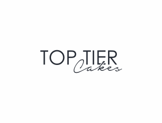 Top Tier Cakes logo design by ammad