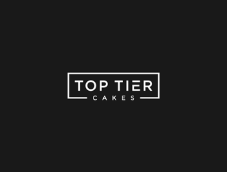 Top Tier Cakes logo design by ndaru