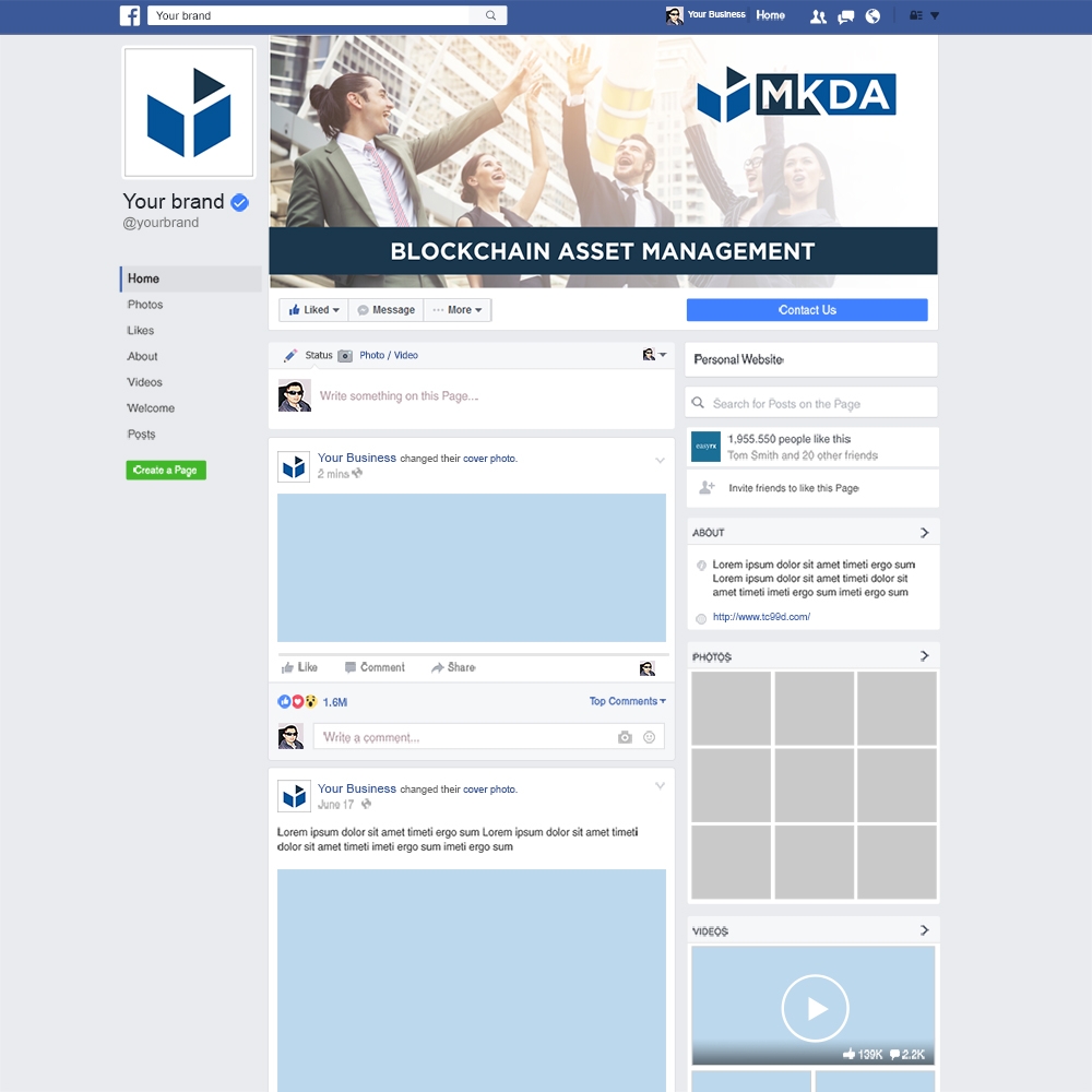 MKDA  logo design by Kindo