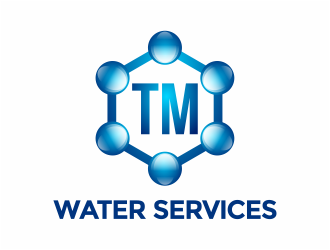 TM Water Services  logo design by mutafailan