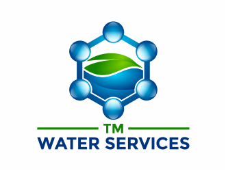 TM Water Services  logo design by mutafailan