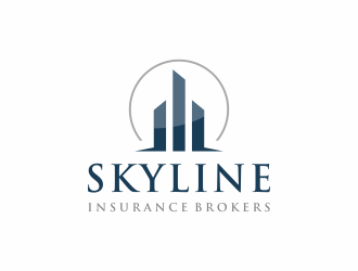 Skyline Insurance Brokers logo design by haidar