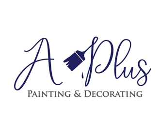 A Plus Painting & Decorating logo design by shere
