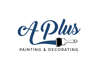 A Plus Painting & Decorating logo design by BeDesign