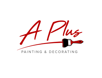 A Plus Painting & Decorating logo design by BeDesign
