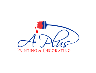 A Plus Painting & Decorating logo design by akhi