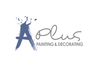 A Plus Painting & Decorating logo design by YONK