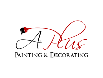 A Plus Painting & Decorating logo design by done