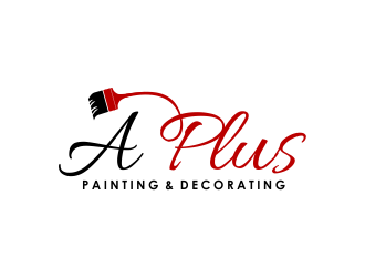 A Plus Painting & Decorating logo design by done