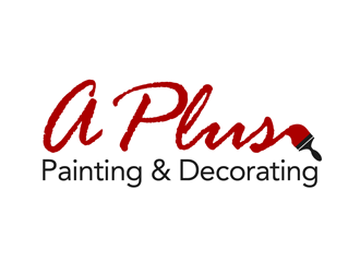 A Plus Painting & Decorating logo design by kunejo
