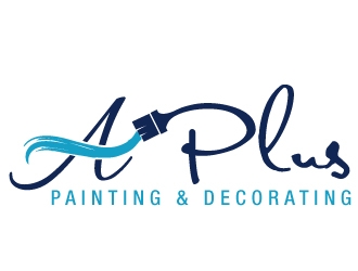 A Plus Painting & Decorating logo design by PMG