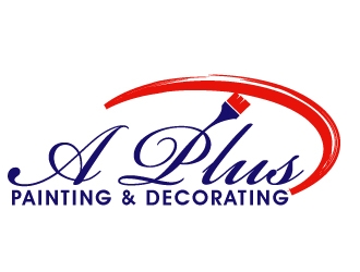 A Plus Painting & Decorating logo design by PMG