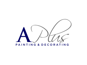 A Plus Painting & Decorating logo design by sheilavalencia