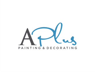 A Plus Painting & Decorating logo design by sheilavalencia