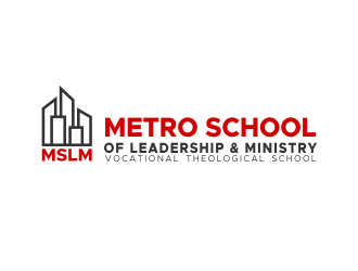 Metro School of Leadership & Ministry  logo design by Akli