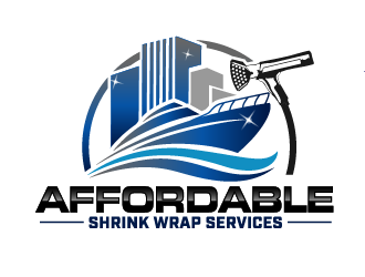 Affordable Shrink Wrap Services logo design by THOR_