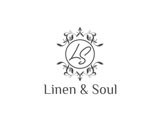 Linen & Soul logo design by Akli