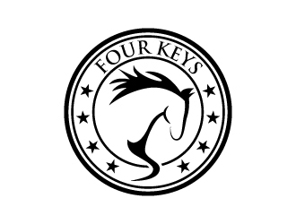 Four Keys logo design by karjen