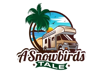 A Snowbirds Tale logo design by DreamLogoDesign