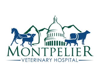 Montpelier Veterinary Hospital logo design by MAXR