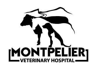 Montpelier Veterinary Hospital logo design by Kanenas
