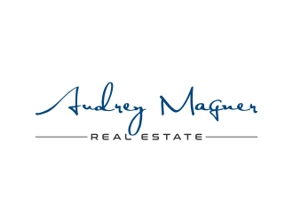 Audrey Magner Real Estate logo design by pakNton