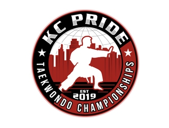 KC PRIDE Taekwondo Championships logo design by DreamLogoDesign