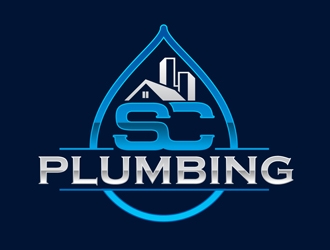 SC Plumbing logo design by DreamLogoDesign