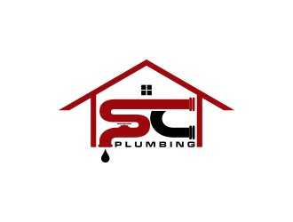 SC Plumbing logo design by qonaah