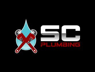 SC Plumbing logo design by Kruger