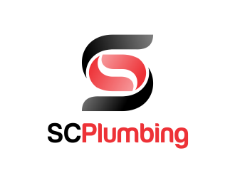 SC Plumbing logo design by AisRafa