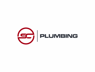 SC Plumbing logo design by ammad