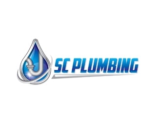 SC Plumbing logo design by shere