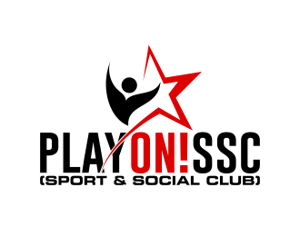 Play ON! SSC (Sport & Social Club) logo design by rykos
