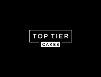 Top Tier Cakes logo design by checx