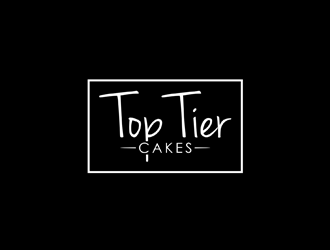 Top Tier Cakes logo design by johana