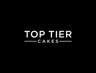 Top Tier Cakes logo design by johana