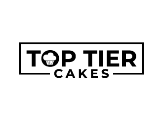 Top Tier Cakes logo design by BrightARTS