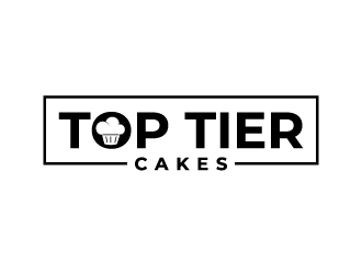 Top Tier Cakes logo design by BrightARTS