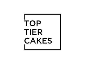 Top Tier Cakes logo design by afra_art