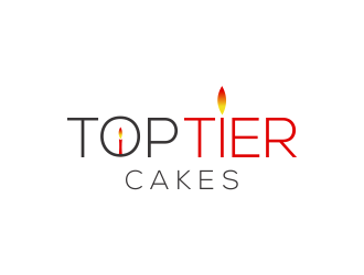 Top Tier Cakes logo design by tukangngaret