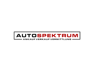 autoSpektrum - second row: Ankauf Verkauf Vermittlung logo design by johana