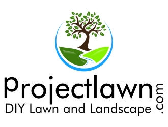 projectlawn.com (DIY Lawn and Landscape) logo design by jetzu