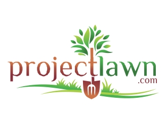 projectlawn.com (DIY Lawn and Landscape) logo design by ruki