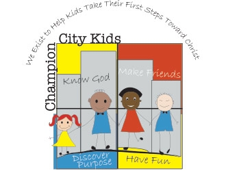 Champion City Kids logo design by not2shabby